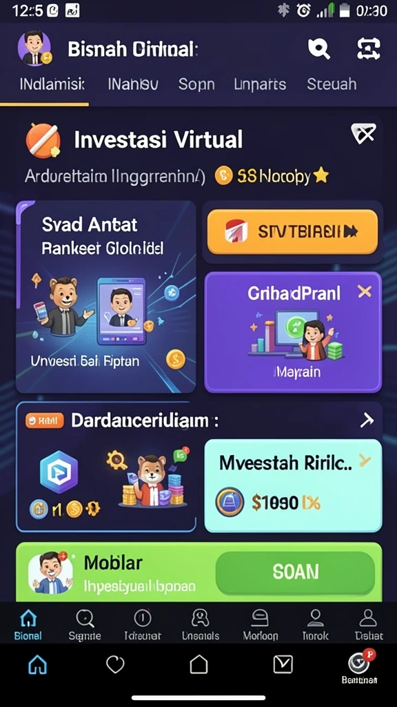 hakim4d - Screenshot menunjukkan fitur multiplayer yang memungkinkan pemain berinteraksi.
