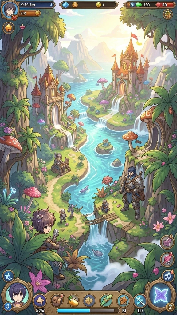 hakim4d - Screenshot menampilkan level terbaru dengan grafis yang diperbarui.