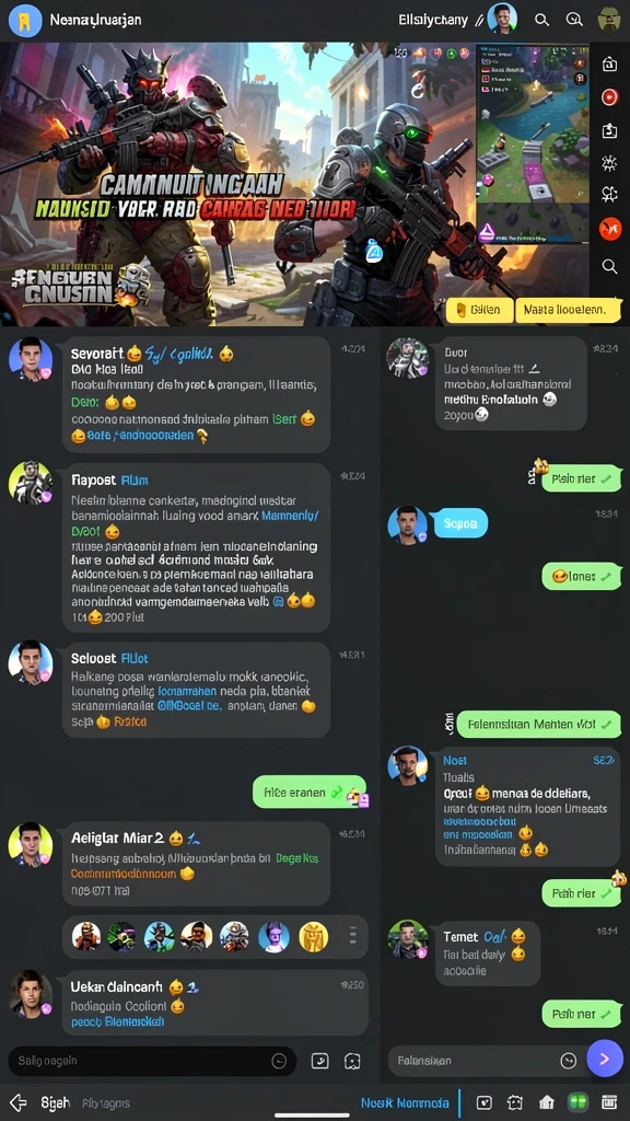 jktgame - Tangkapan layar menunjukkan mode multiplayer yang seru.