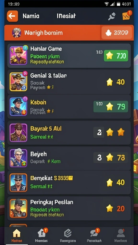 mekar99 - Berbagai karakter unik untuk dipilih.