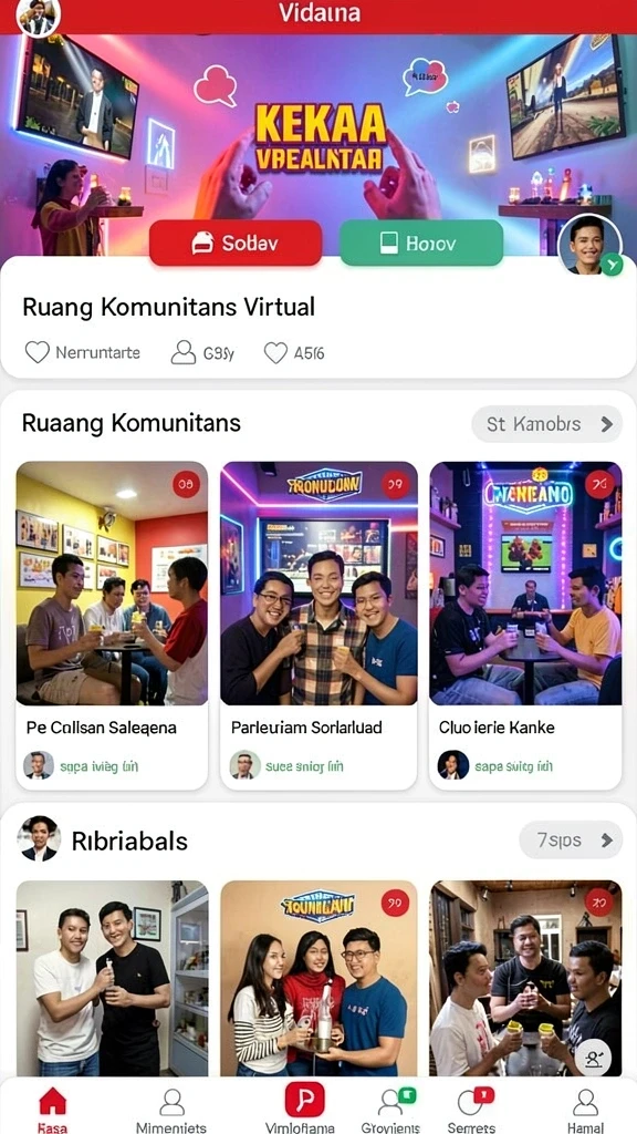mvp789 - Tampilan awal yang menarik dengan latar belakang dinamis.