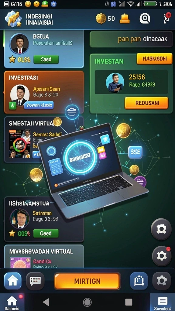 rpvip2 - Tampilan antarmuka awal yang menarik.